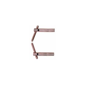 XA2 STRAIGHT ARMS L=120 + BENT ELECTR.